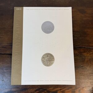 Vintage 1996 Atlanta Olympic Games Centennial Publication Program Gold Booklet